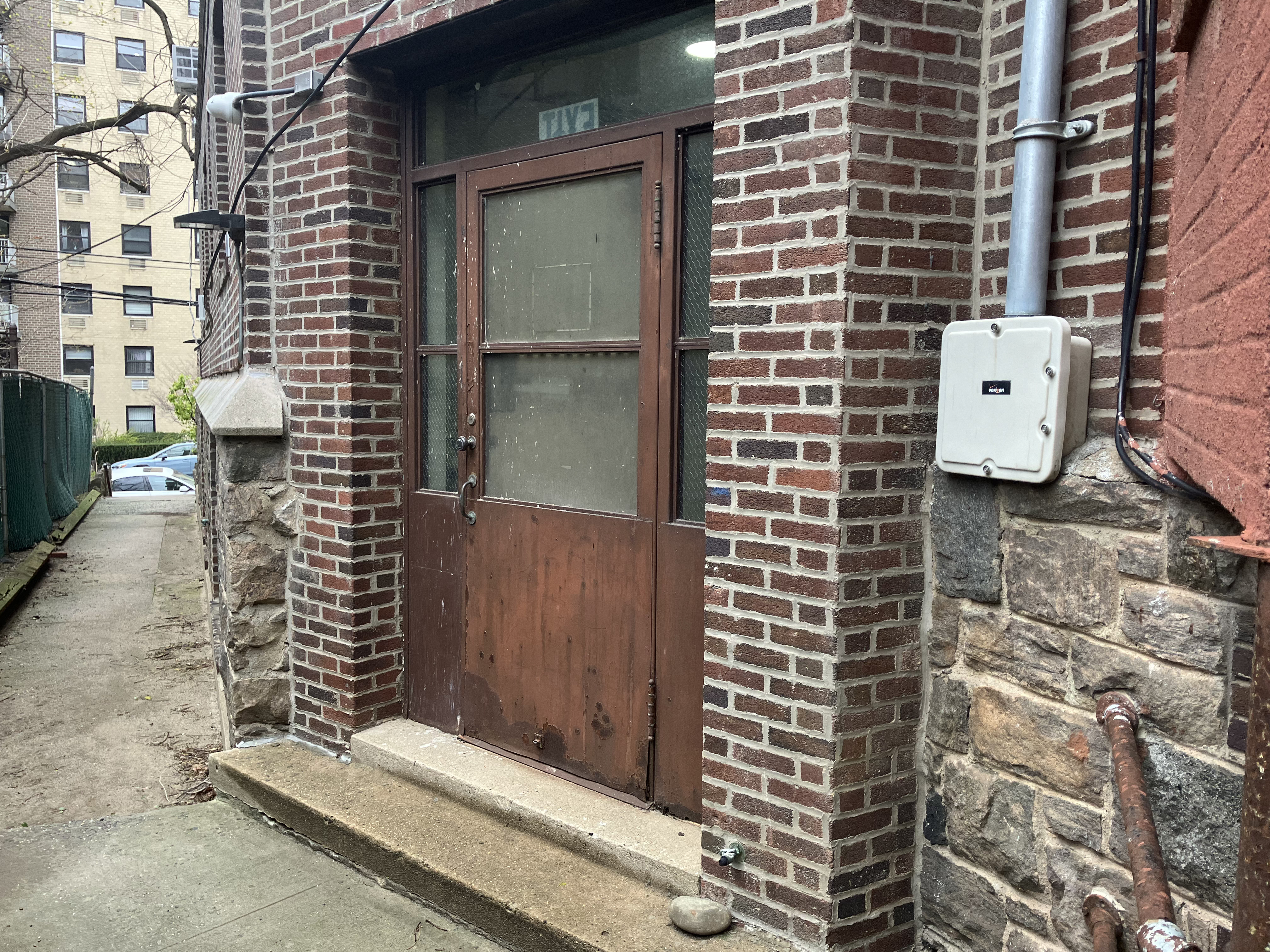 Rear Apartment Entrance